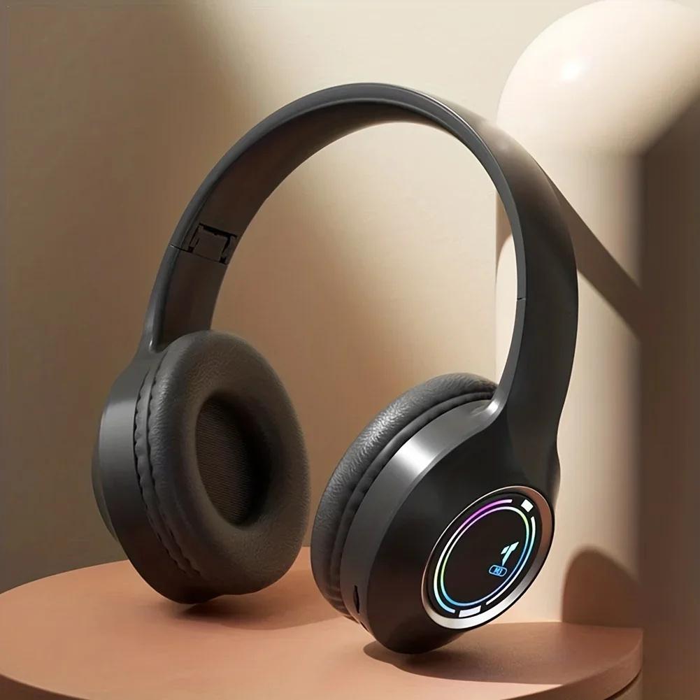 M3 Bluetooth Headphone Wireless Headset Over The Ear High Fidelity Bass Stereo With Microphone Music Gaming Foldable Headsets