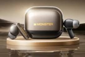 Monster MQT50 Wireless Bluetooth 5.4 Earphones 24H Long Battery Life Headphones Low Game Latency Immersive Listening Headset