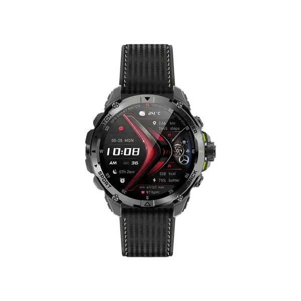 oraimo Watch GT 1.43" AMOLED 3ATM GPS Smart Watch with 2 Replaceable Straps